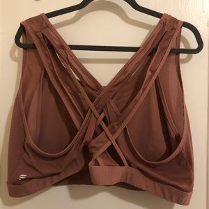 Fabletics 3X Mauve Sports Bra